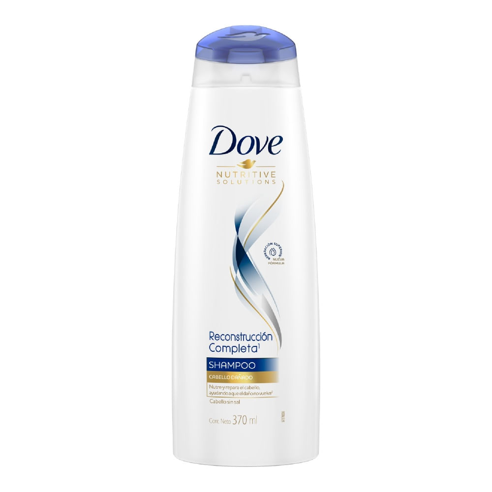 Shampoo DOVE Reconstrución Completa Superior Frasco 370ml