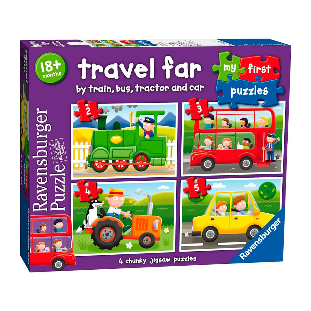 Rompecabezas Ravensburger Mi Primer Puzzle Viaje