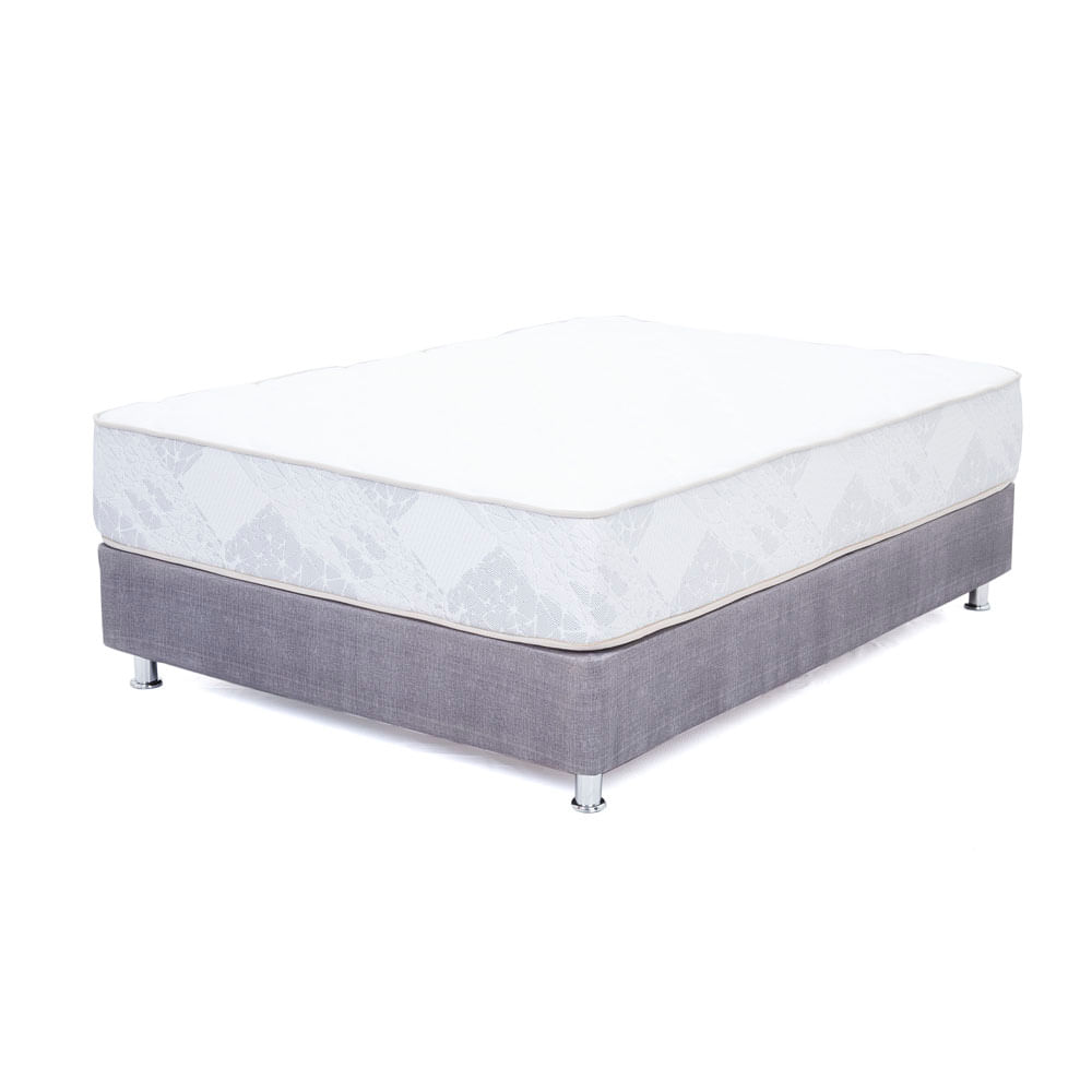 Cama Mia Pocket 2 Plazas + Almohada + Protector