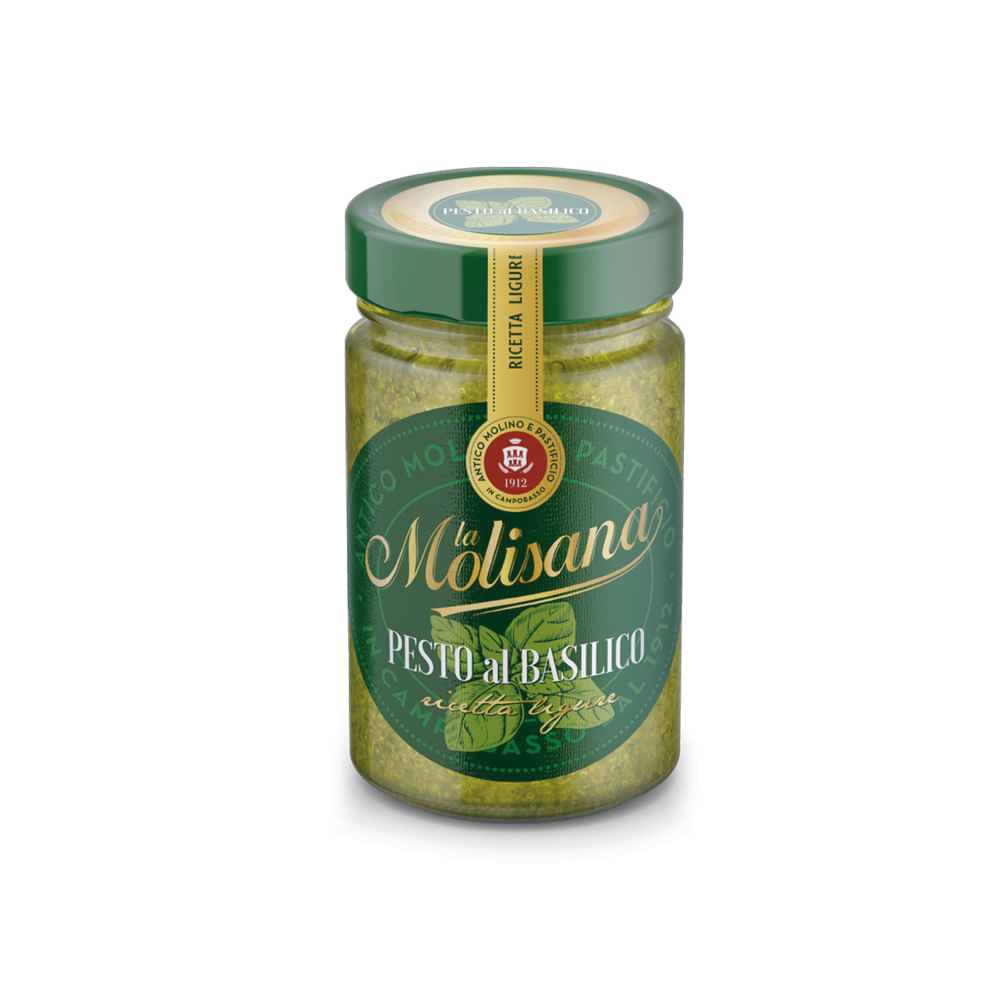Salsa Pesto de Albahaca La Molisana 190g