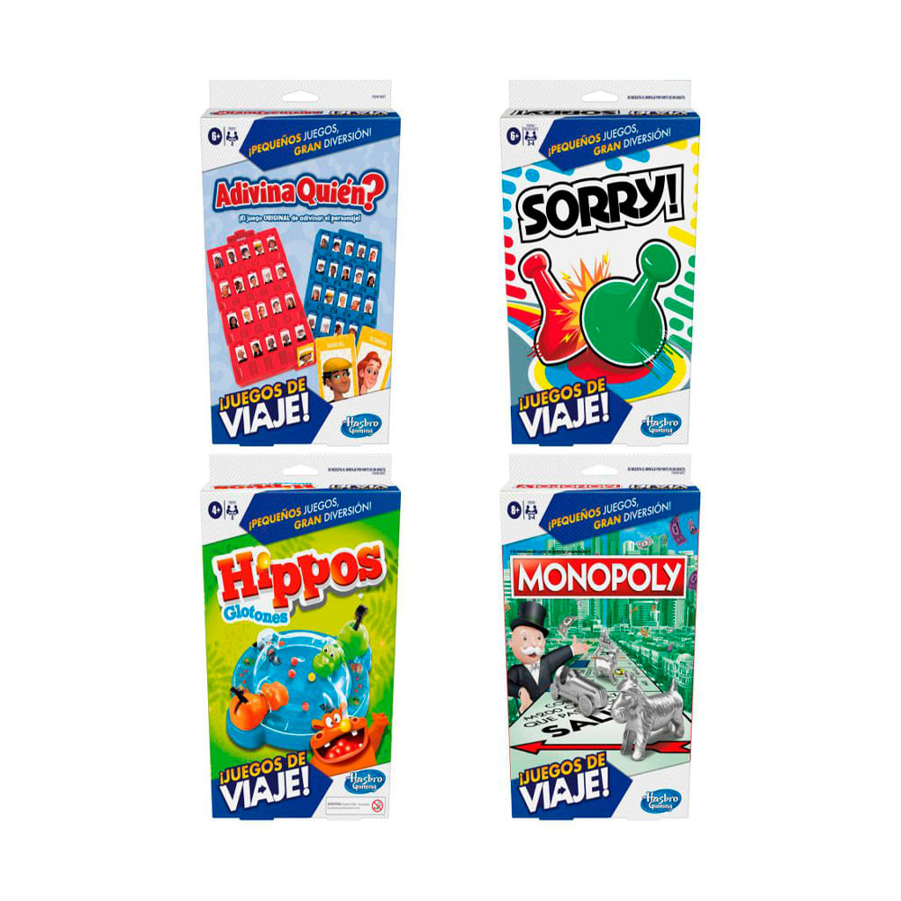 Juego de Mesa Hasbro Gaming Grab and Go Surtido