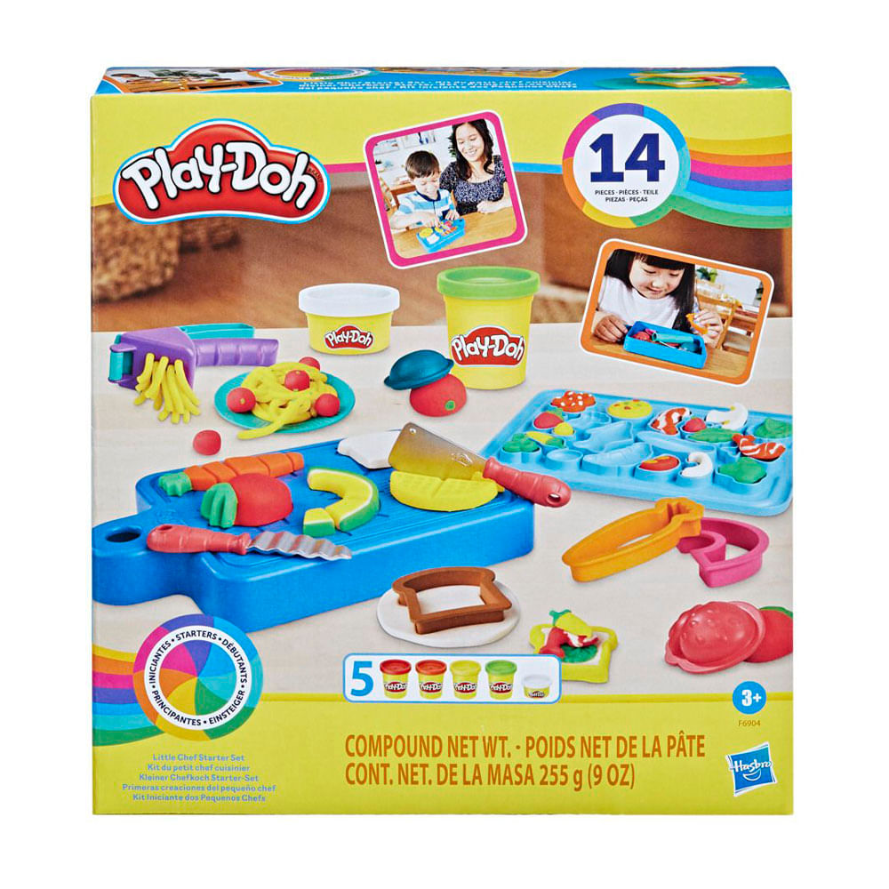Masas y Plastilinas Play Doh Starters Pequeño Chef