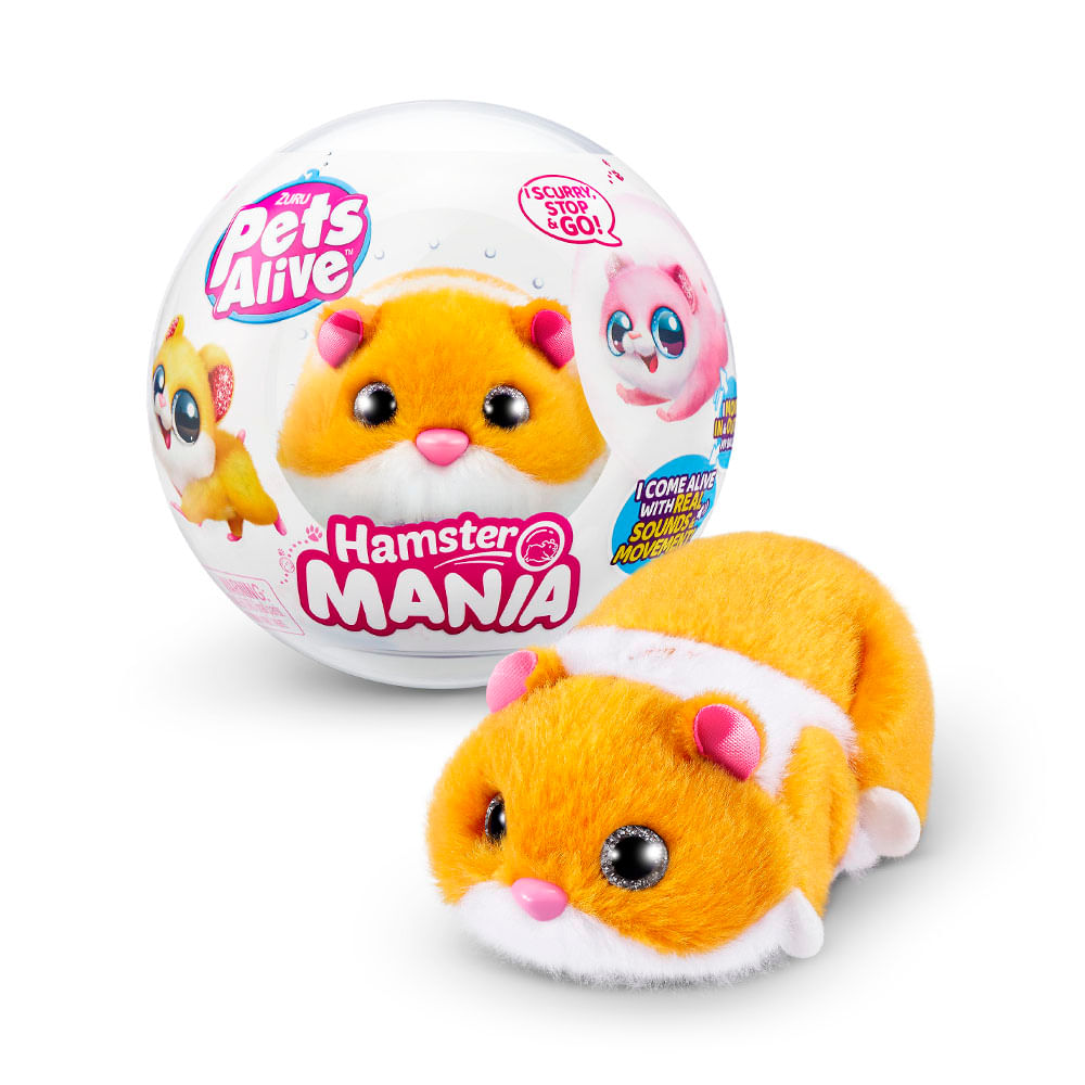 Hamster Interactivo Pets Alive