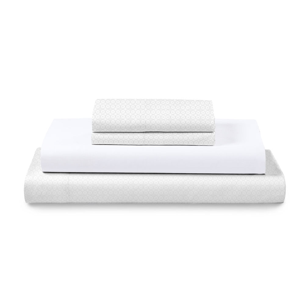 Sabana Krea Estampada 2 Plazas 180H Poliéster Textura