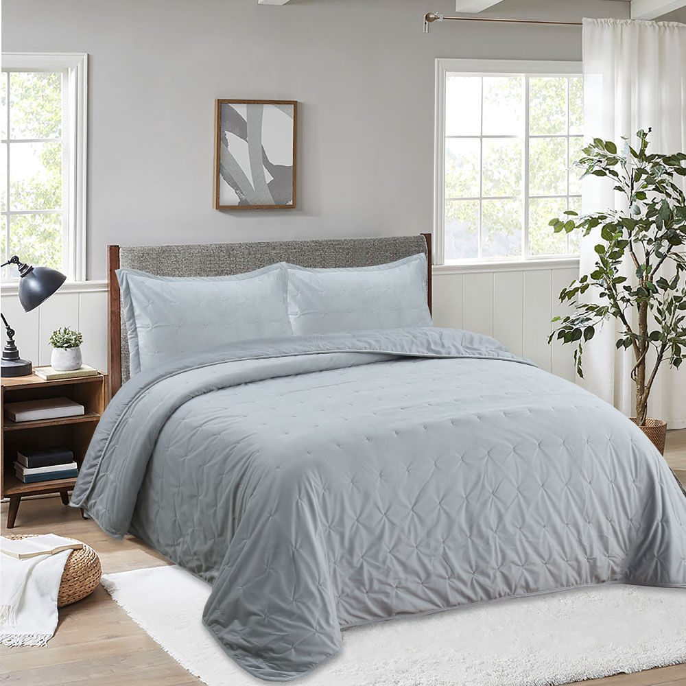 Quilt Krea 2 Plazas Velvet Surtido