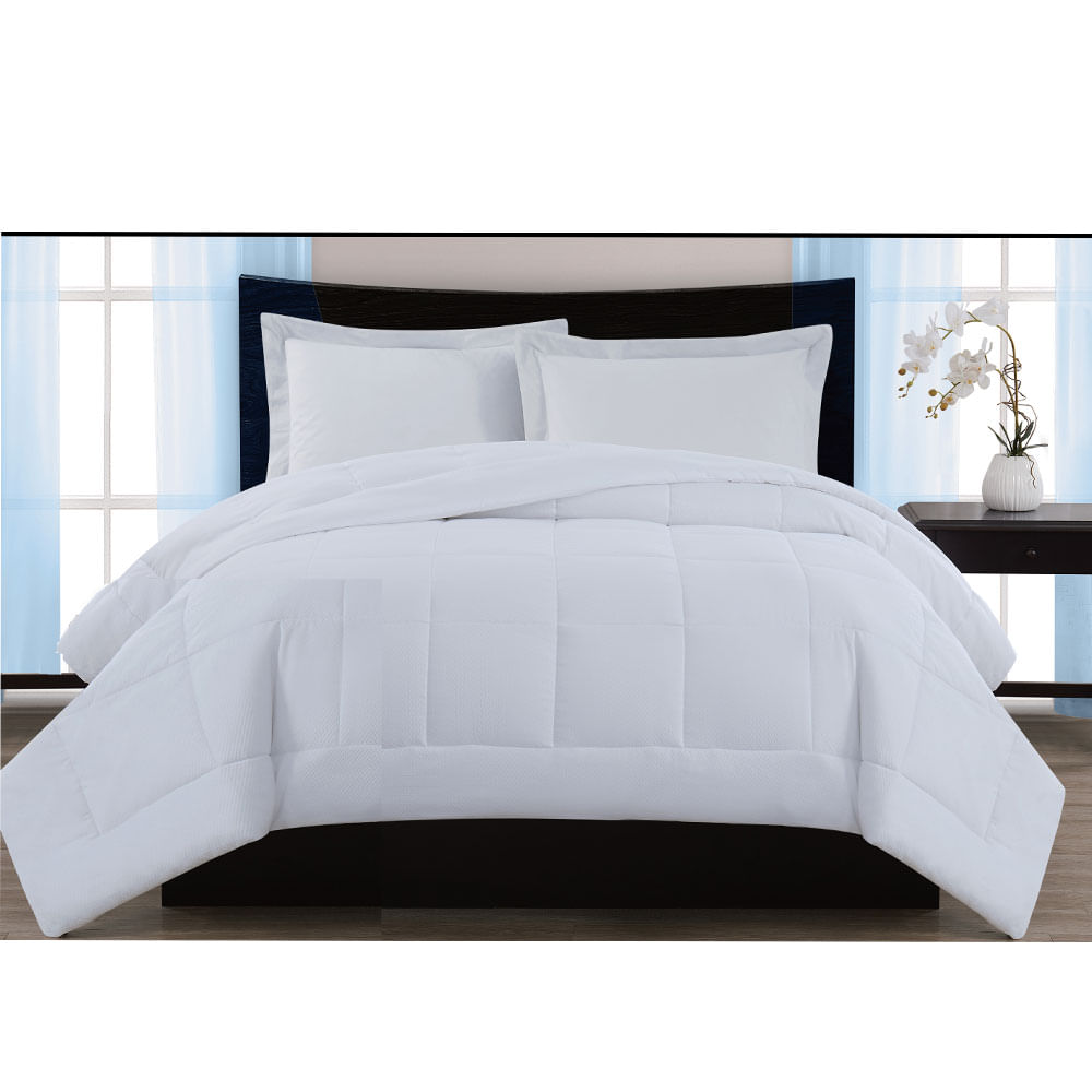 Plumón Krea Hipoalergénico Blanco King Plaza