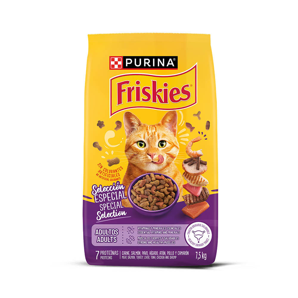 Alimento para Gatos Adultos Selección Especial Bolsa 7.5 Kg