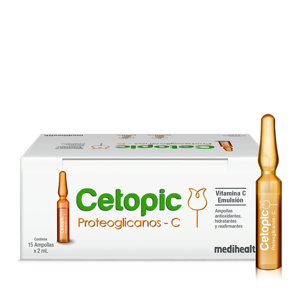 Ampollas Antioxidantes Cetopic Proteoglicanos-C 15un