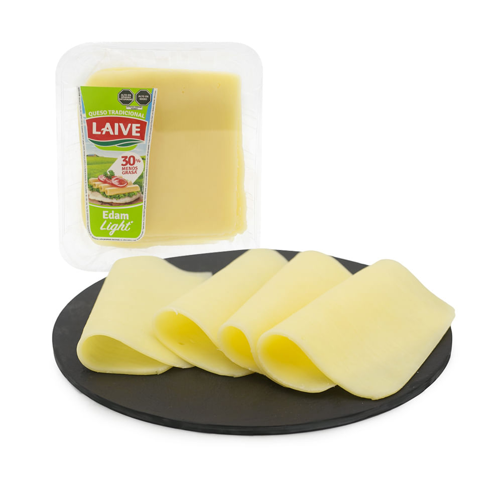 Queso Edam Light Laive en Tajadas x kg