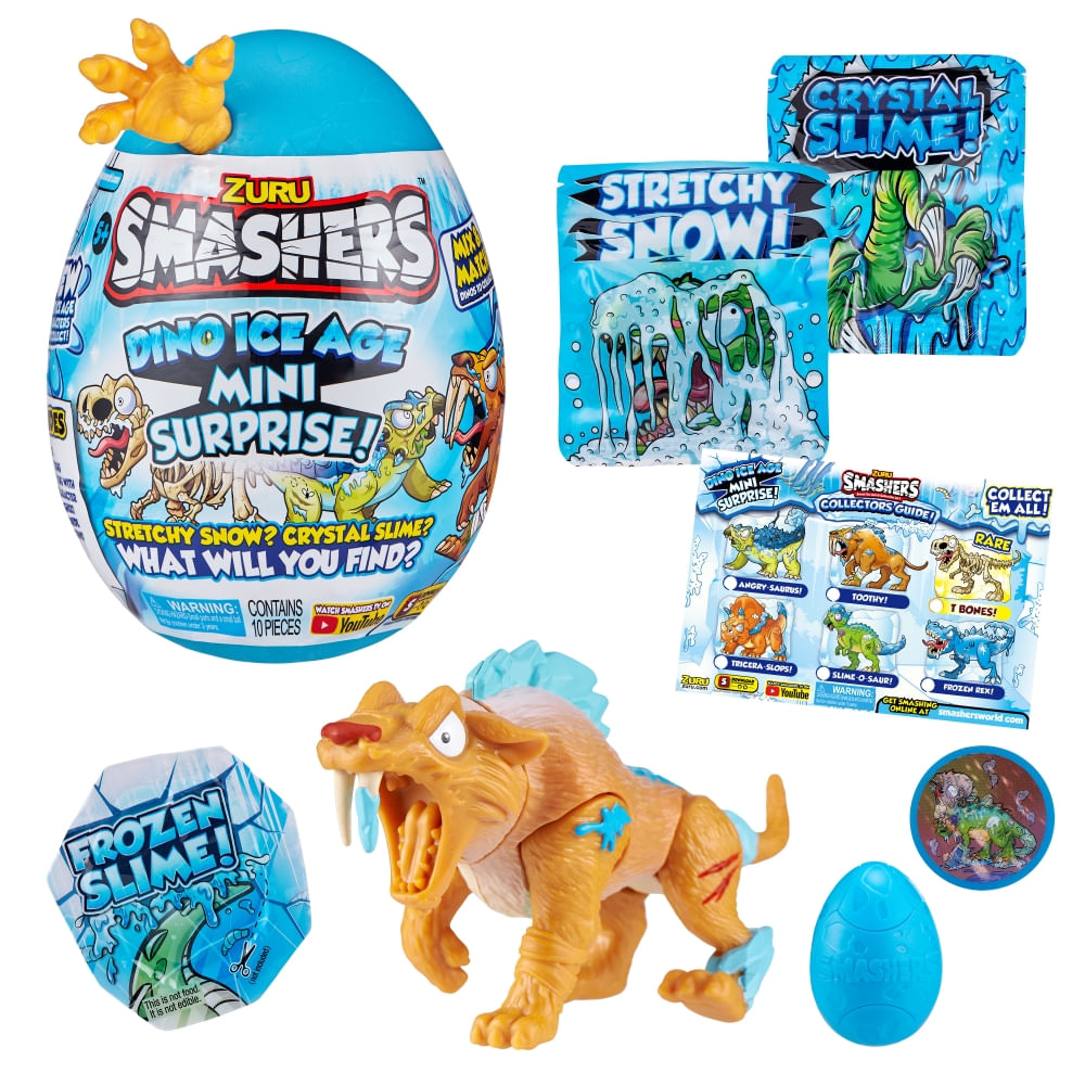 Mini Dino Edad Hielo Sorpresa Smashers