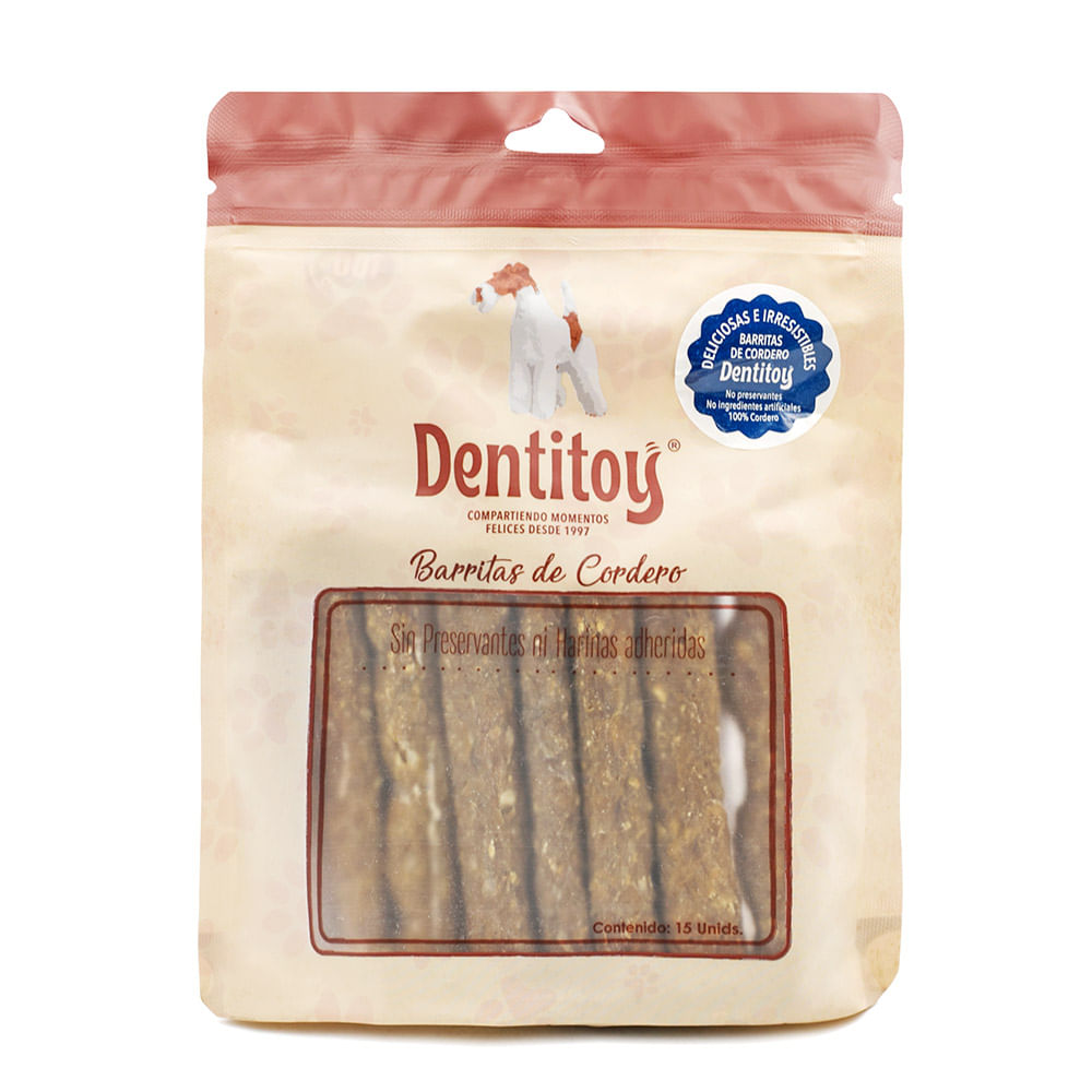 Barritas de Cordero Dentitoy 15un