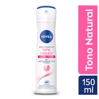 Antitranspirante en Aerosol Nivea Tono Natural Classic Touch 150ml