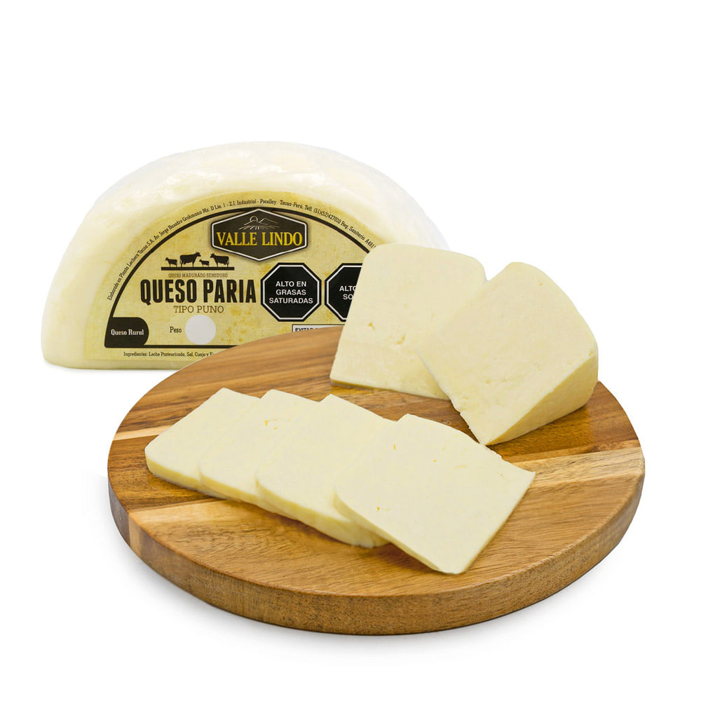 Queso Paria Tipo Puno Valle Lindo x kg