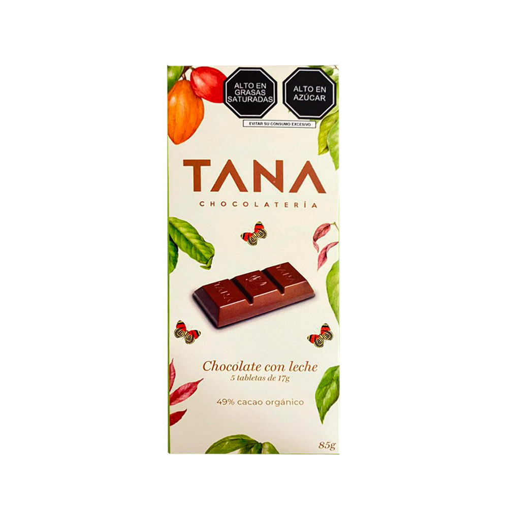 Chocolate con Leche Tana 49% Cacao 85g