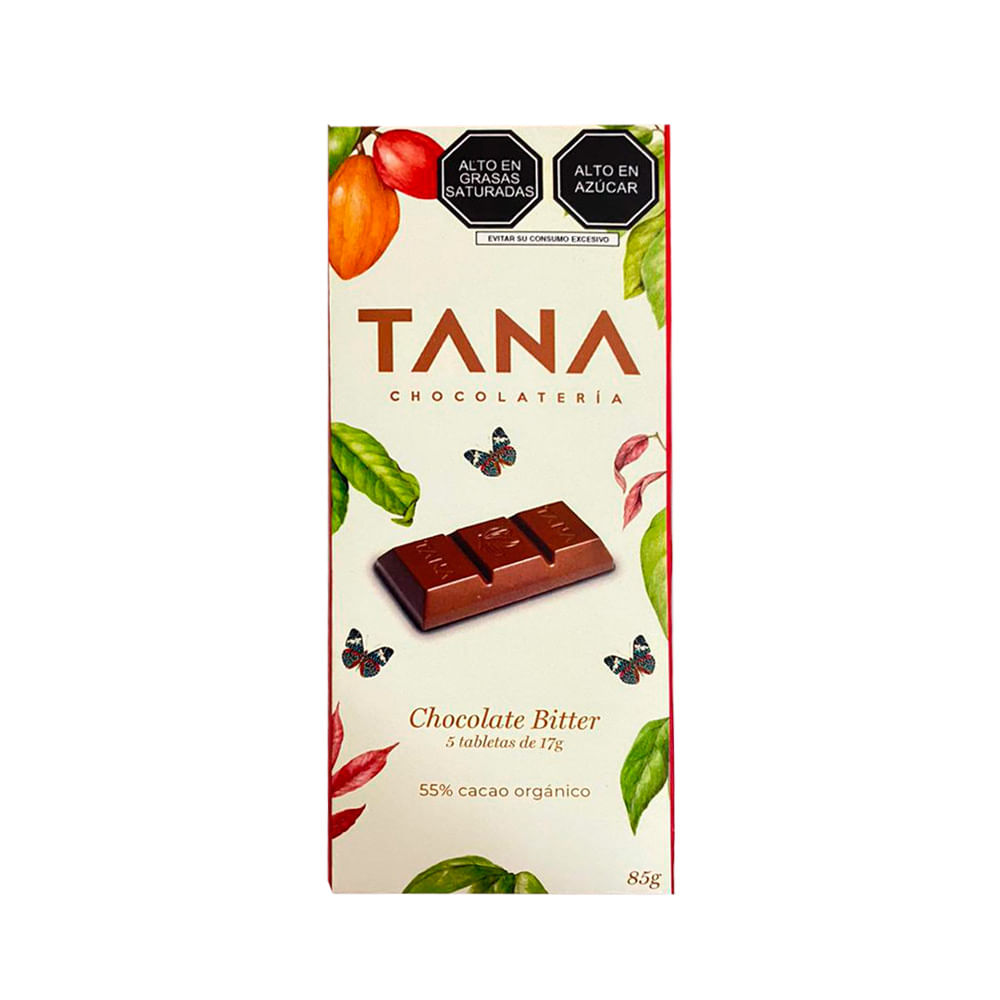 Chocolate Bitter Tana 55% Cacao 85g