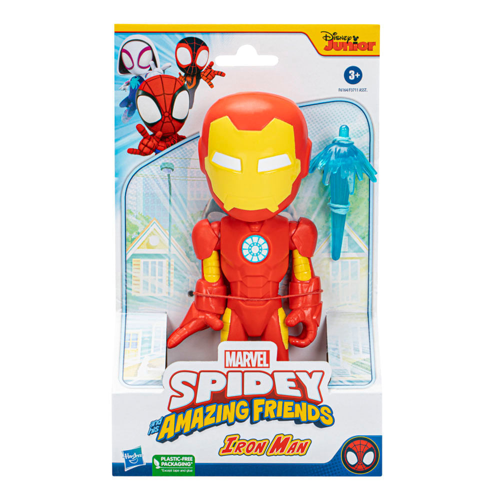 Figura Acción Spidey and Friends Gigante Iron Man
