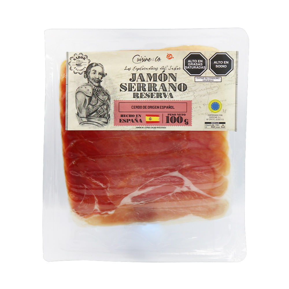 Jamón Serrano Reserva Cuisine & Co 100g