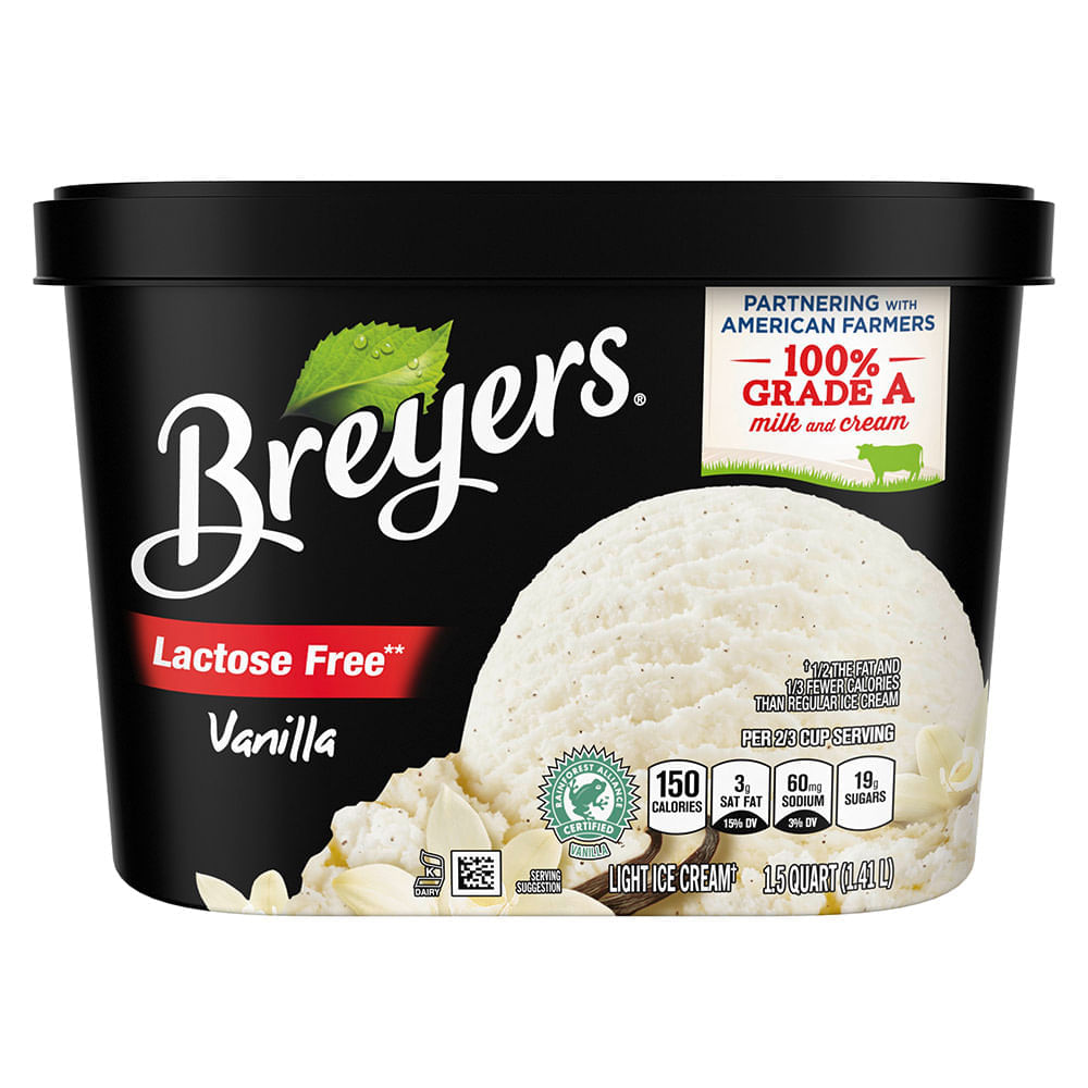 Helado Sin Lactosa Breyers Free Vanilla 1.4L