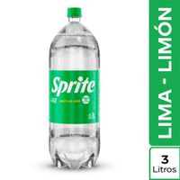 Gaseosa Sprite Lima Limón Botella 3L
