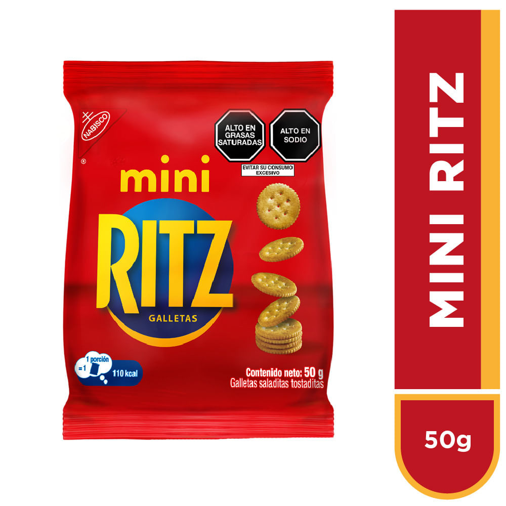Galletas Saladas Ritz Mini 50g
