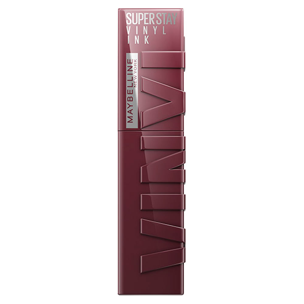 Labial Líquido Maybelline Super Stay Vinyl Ink Fearless