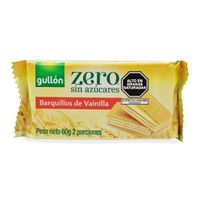 Wafer de Vainilla Gullón Sin Azúcar 60g