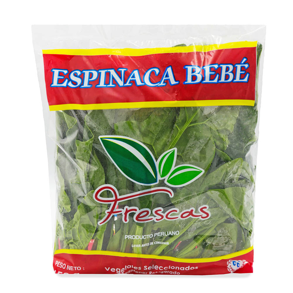 Espinaca Bebé Frescas 150g
