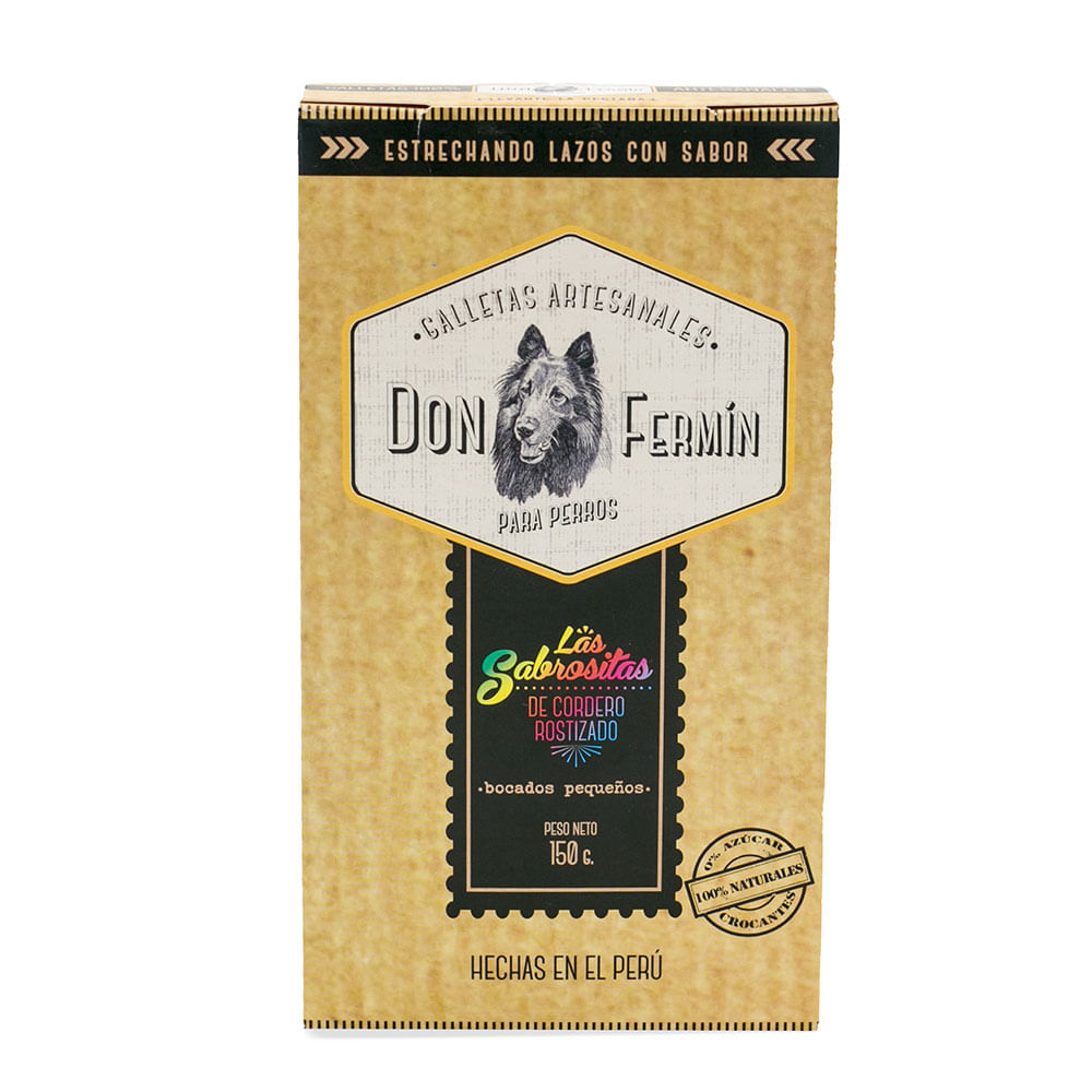 Galletas para Perros Don Fermín Cordero Rostizado 150g