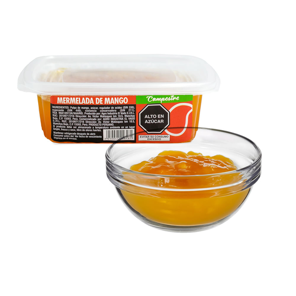 Mermelada de Mango De la Casa 250g