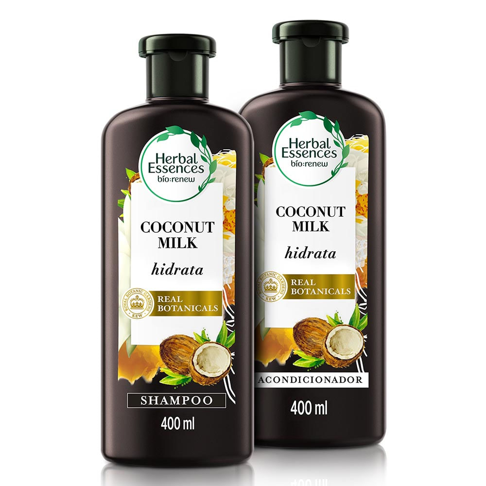 Pack Herbal Essences Coconut 400ml: Shampoo + Acondicionador
