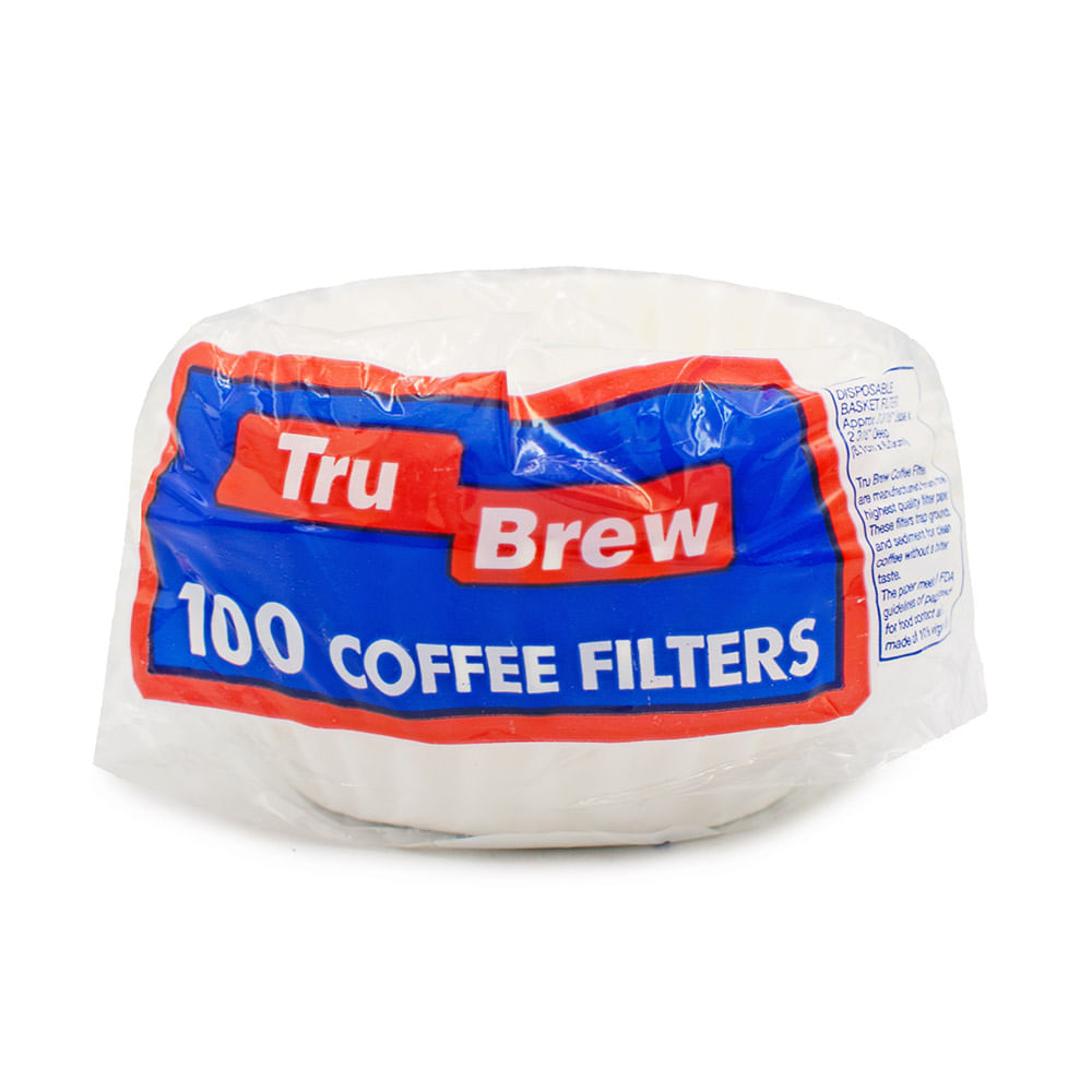 Filtro para Cafetera Tru Brew Cono 100un