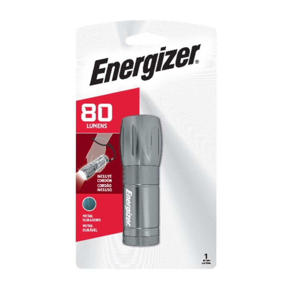 Linterna Energizer Compact Metal Light 80lm