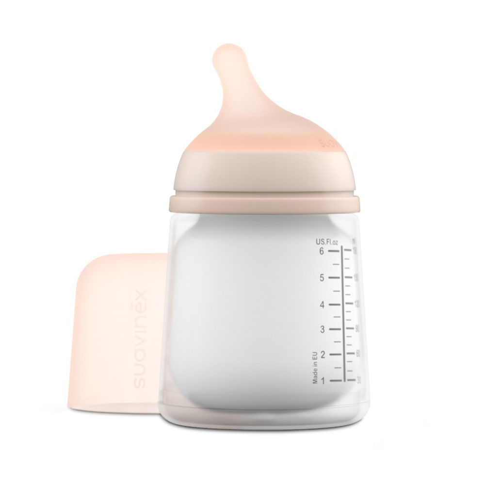 Biberón Anticólico Suavinex Zero Zero Flujo Adaptable 180ml
