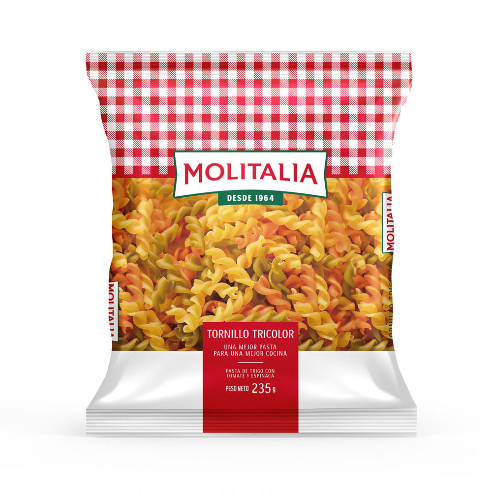 Tornillo Tricolor Molitalia 235g