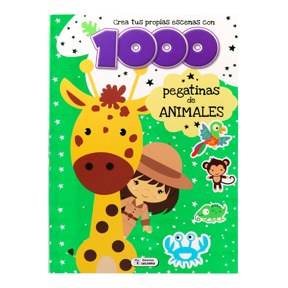 Libro Crea tus Escenas 1000 Animales