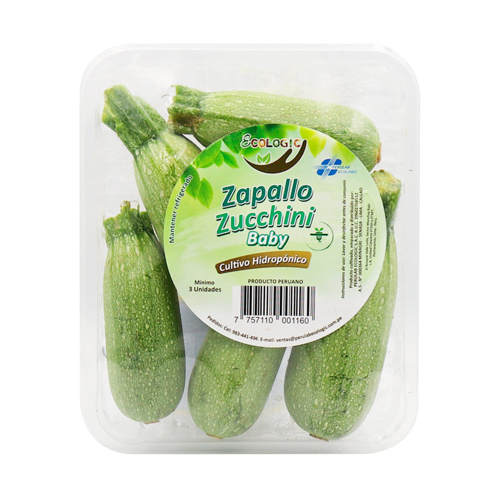 Zucchini Baby Ecologic 3un