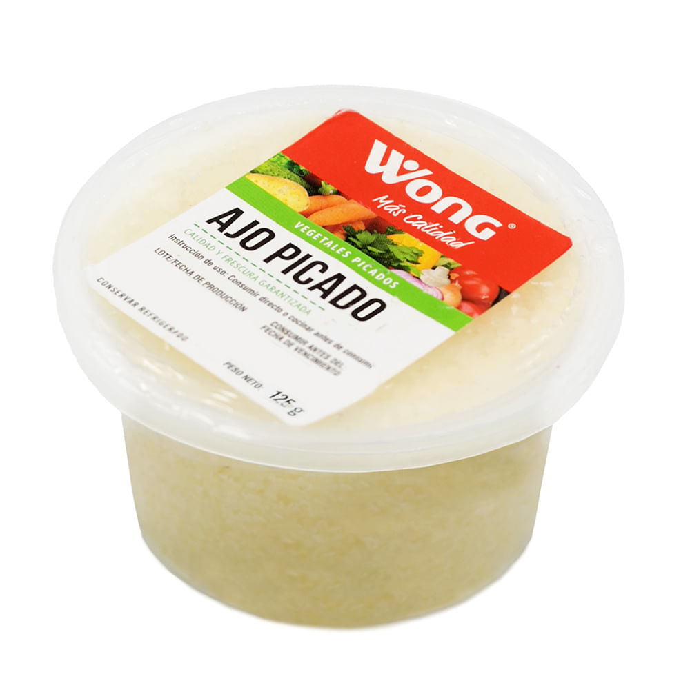 Ajo Picado Wong 125g