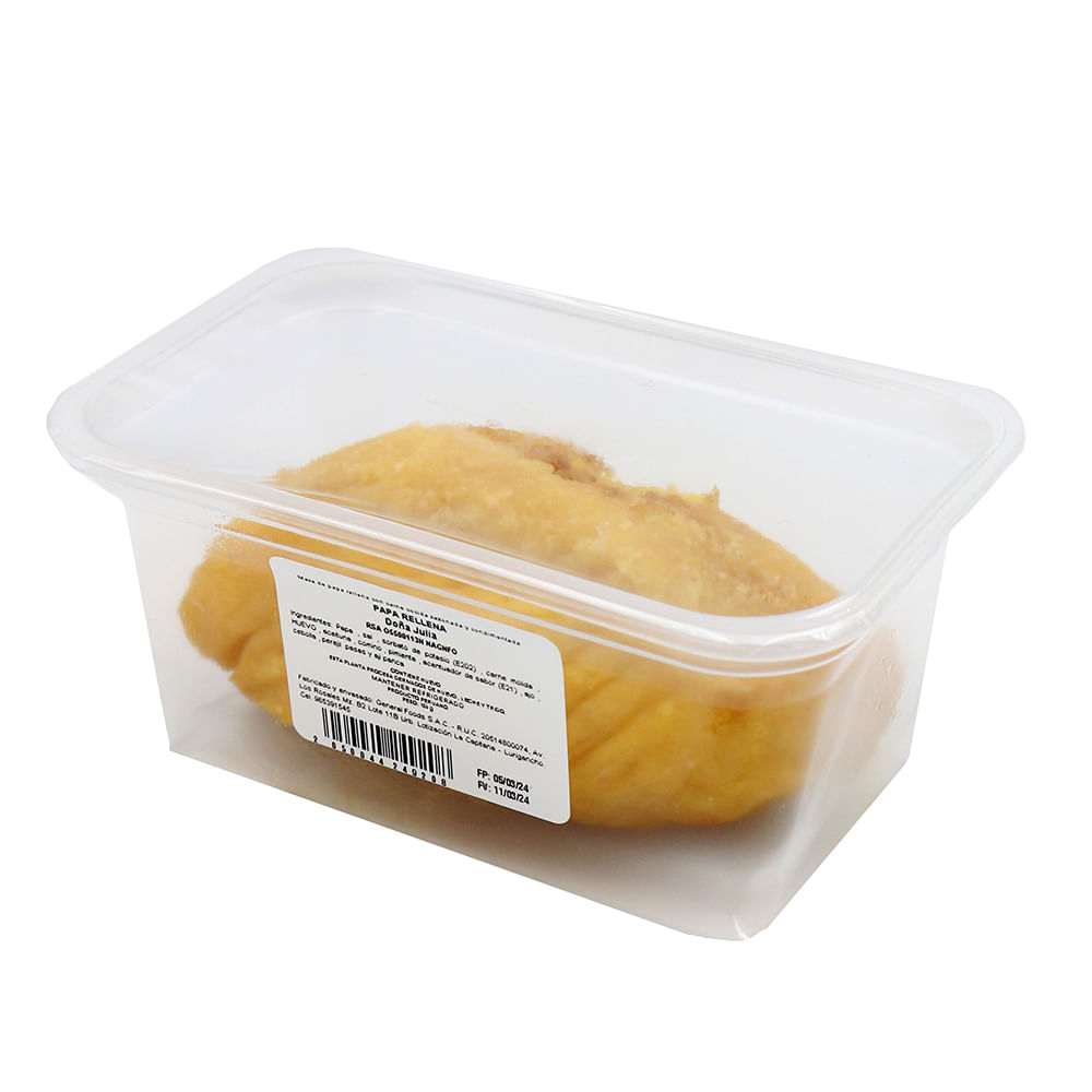 Papa Rellena Frita x un