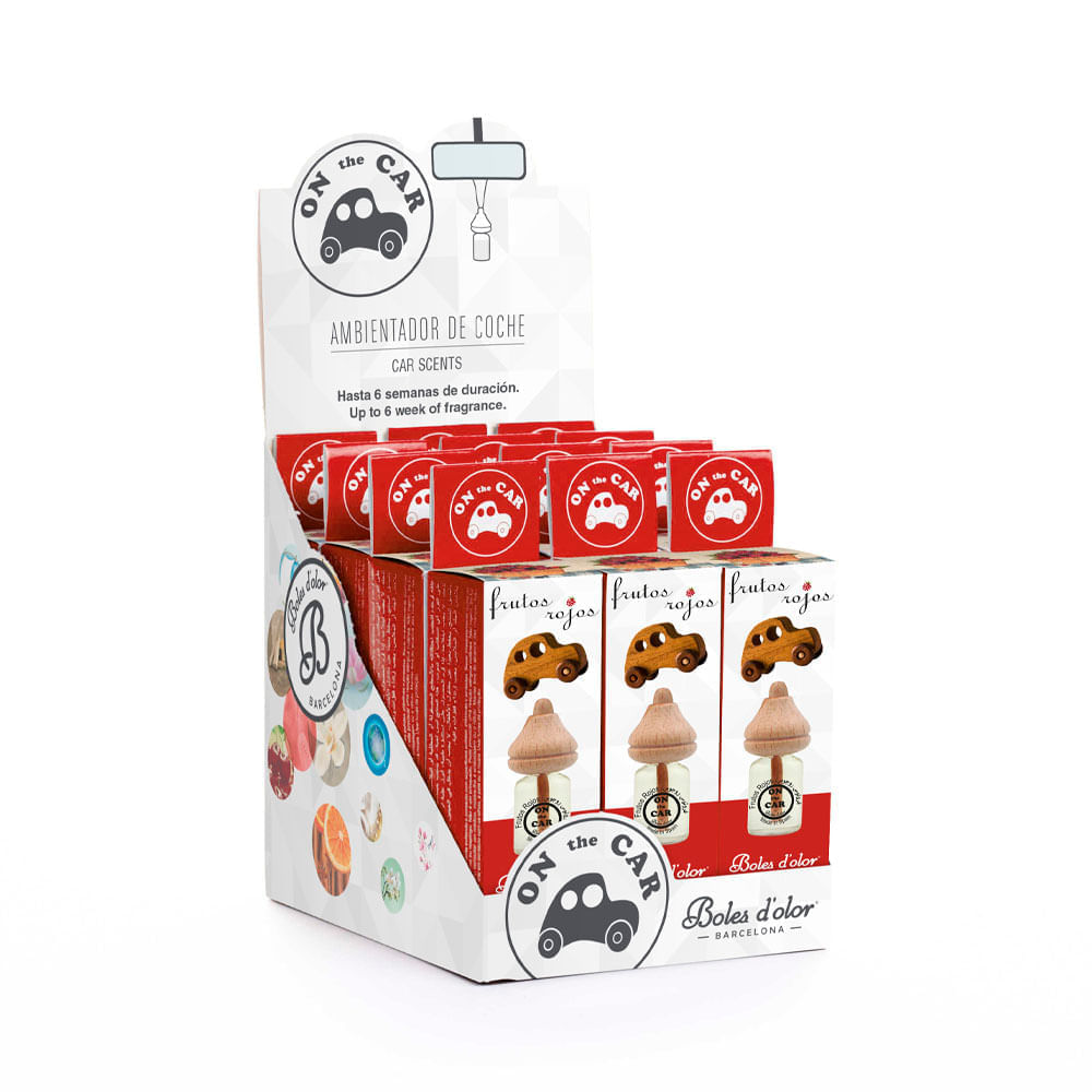Ambientador para Auto Boles D'Olor Frutos Rojos