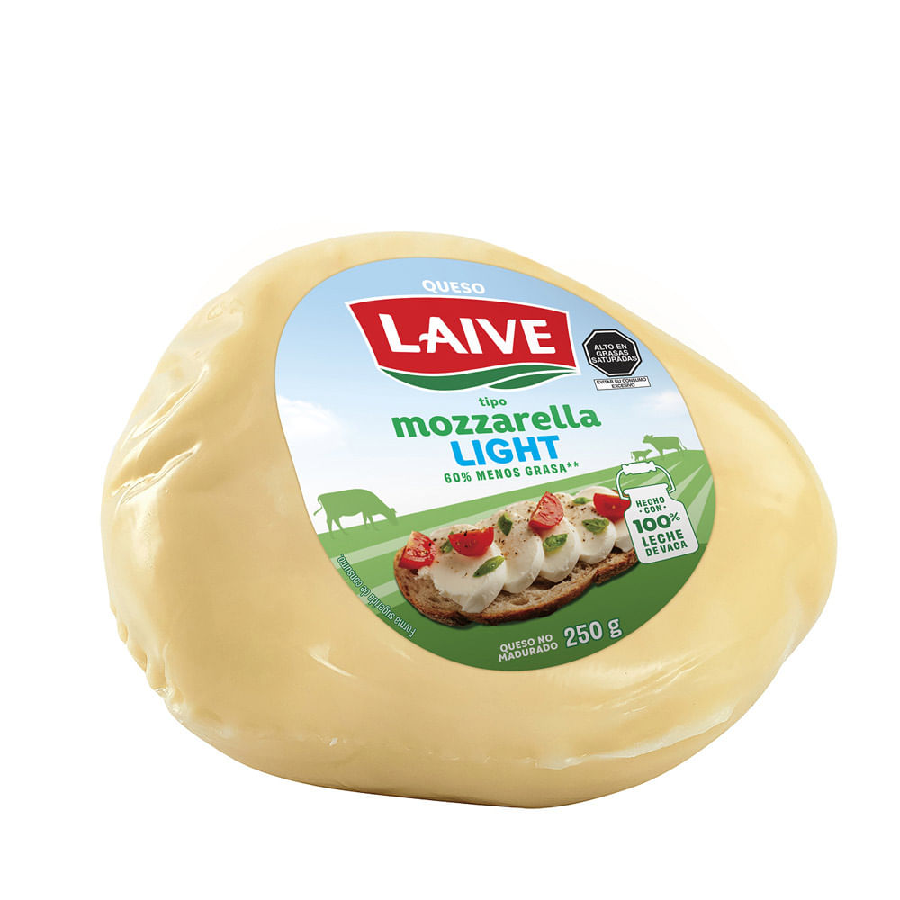 Queso Mozzarella Laive Light 250g