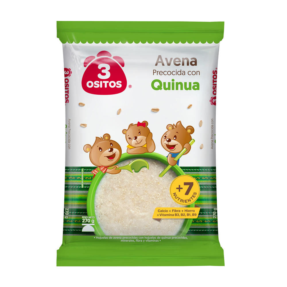 Quinua Avena 3 Ositos 270g
