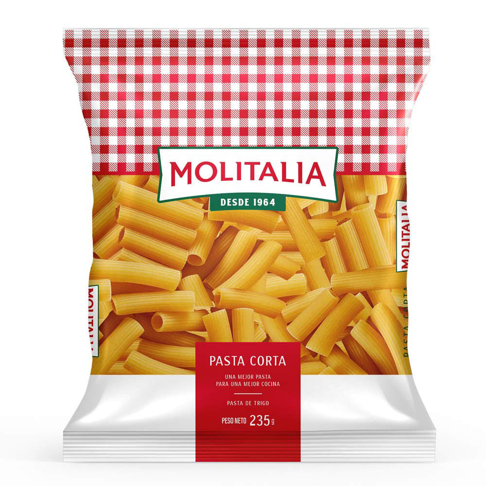 Pasta Corta Molitalia Rigatoni 235g