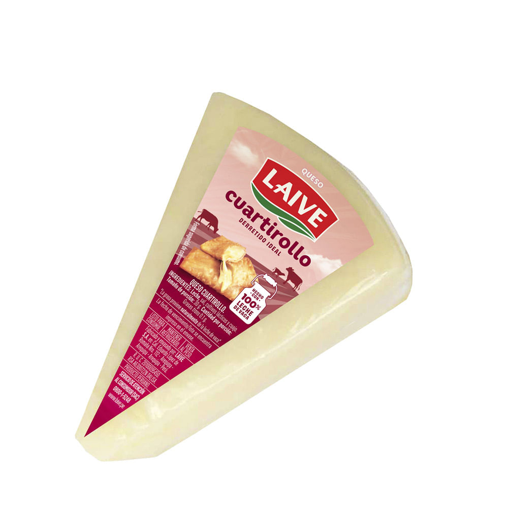 Queso Cuartirollo Laive x kg