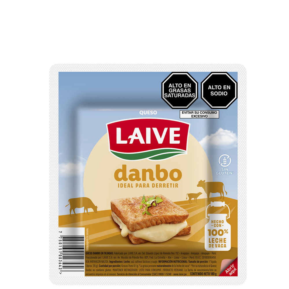 Queso Danbo Laive 180g