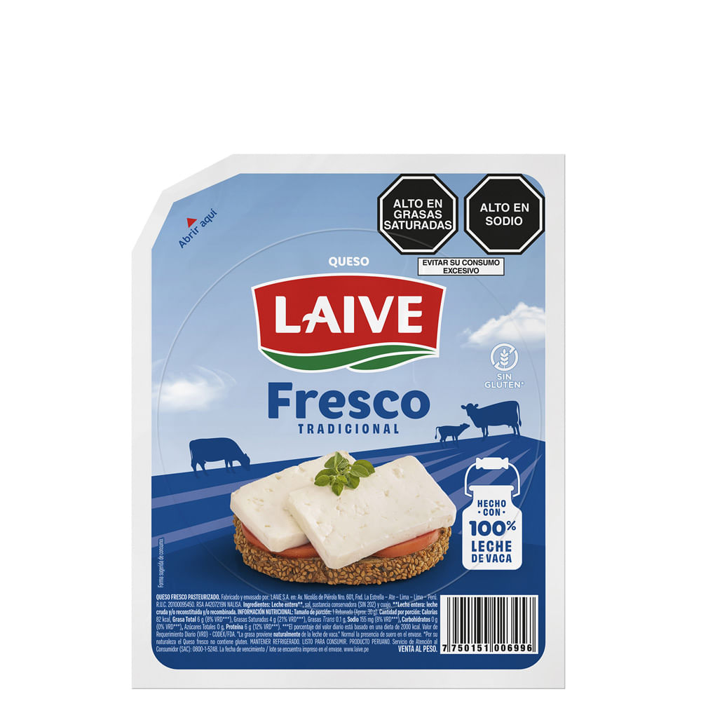 Queso Fresco Laive x kg