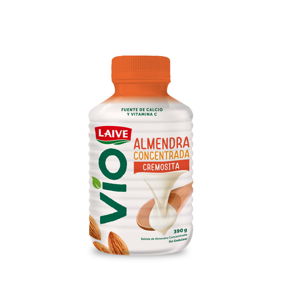 Bebida de Almendra Laive Vio Sin Azúcar Botella 390g