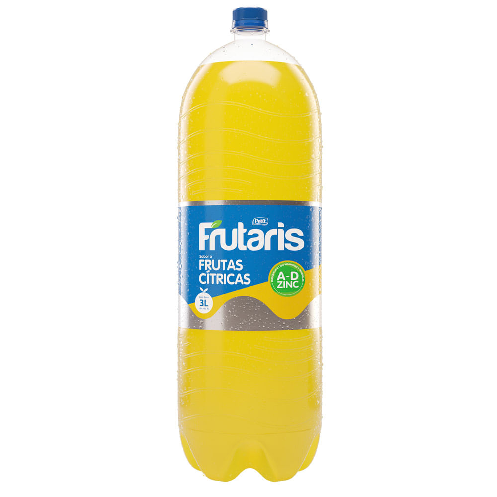 Bebida Frutaris Sabor Frutas Cítricas Botella 3L