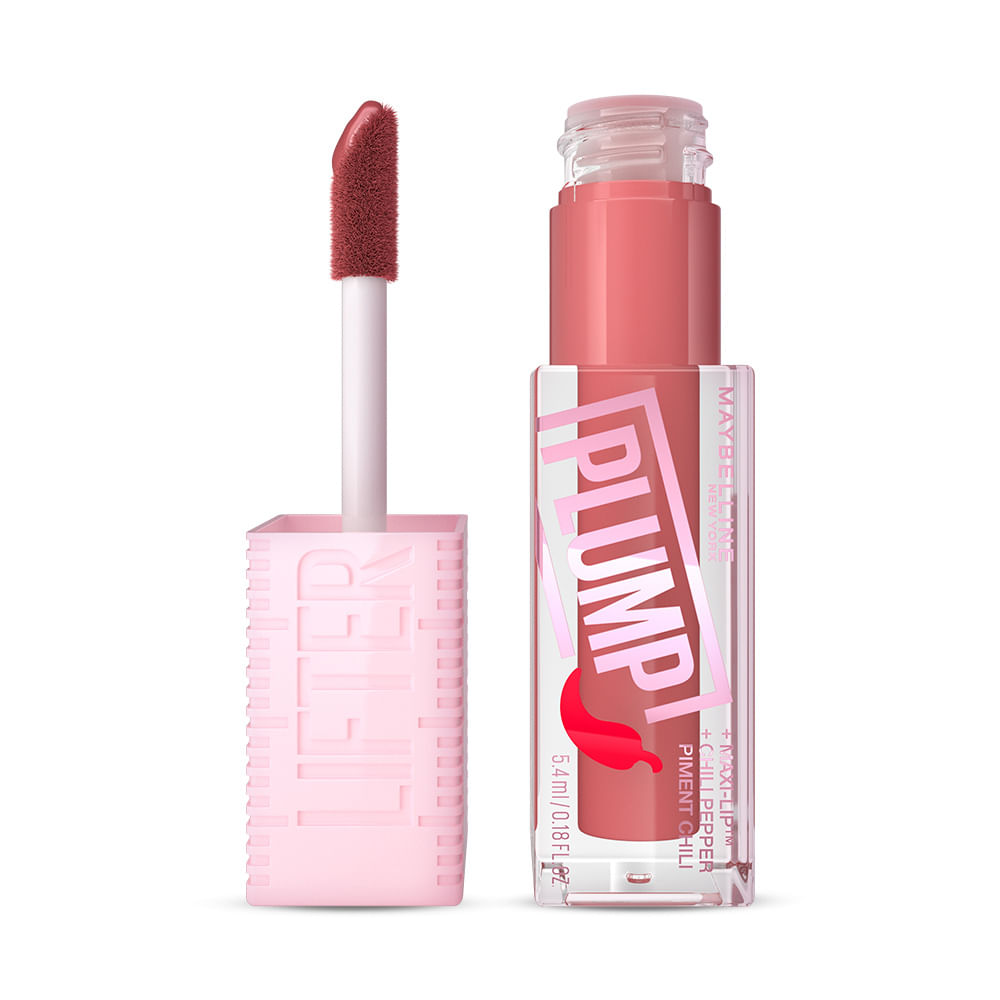 Brillo Labial Maybelline Lifter Plump Peach Fever