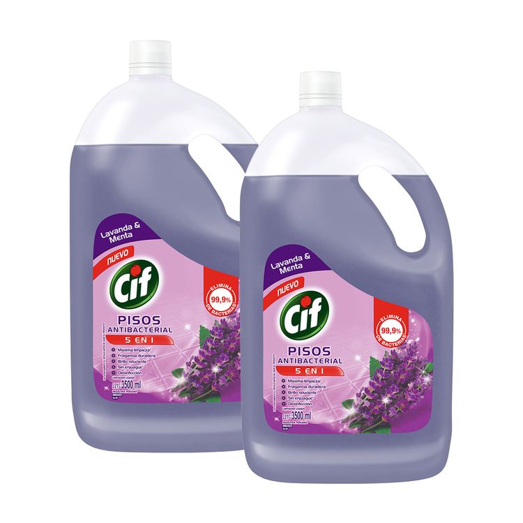 Twopack-Limpia-Pisos-Antibacterial-Cif-Lavanda-y-Menta-3-5L-1-351672661