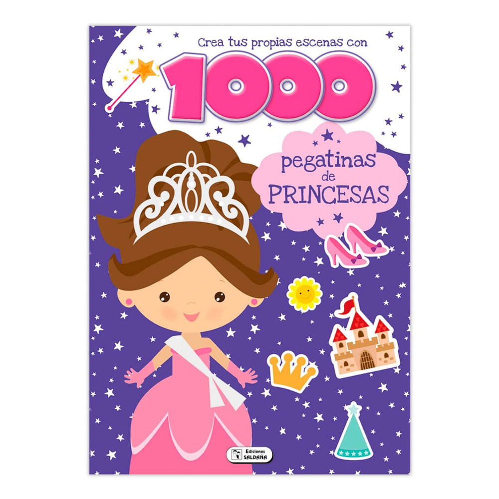 Libro Crea tus Escenas 1000 Princesas